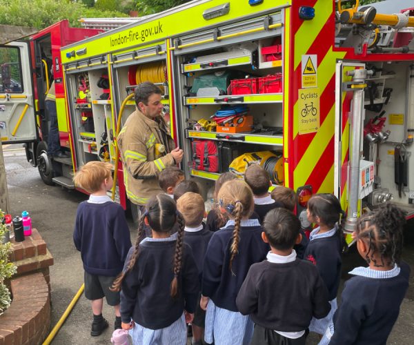 Fire Engine Visit